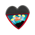 Heart Shaped Magnetic Memo Clip - Full Color